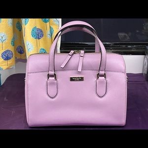 Kate Spade Lavender/Purple Purse with detachable shoulder strap